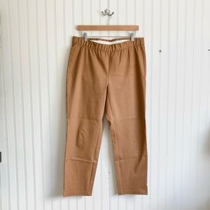 NWOT EILEEN FISHER Tan Trousers